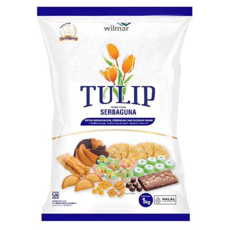 

Tepung terigu Tulip 1kg