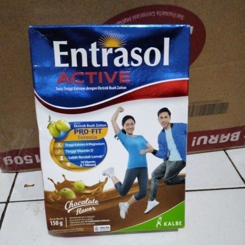 

Entrasol active coklat 150 gr