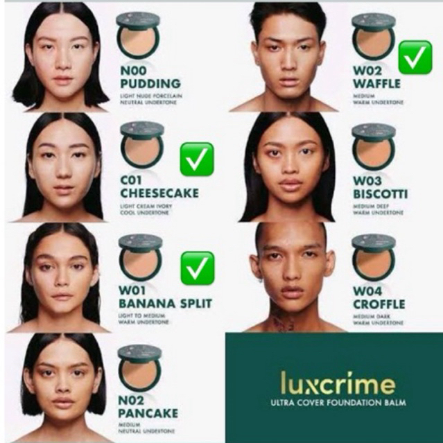 Luxcrime Foundation Balm