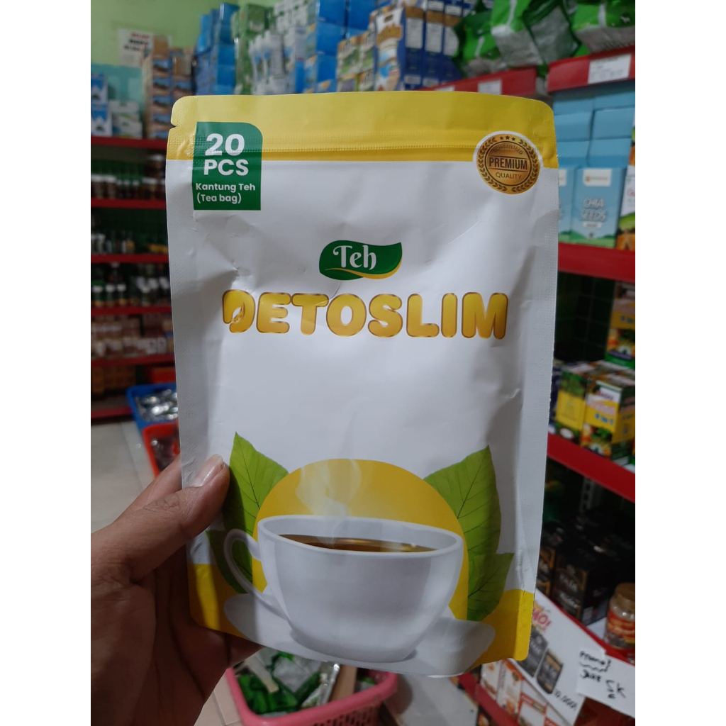 

Teh Detoslim 1 Bungkus Teh Diet Penurun Berat Badan Teh Kurus Alami