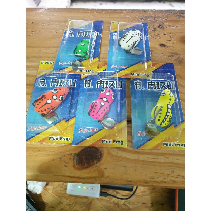 SOFT FROG / MINI FROG / LURE CASTING /KODOK - KODOKAN