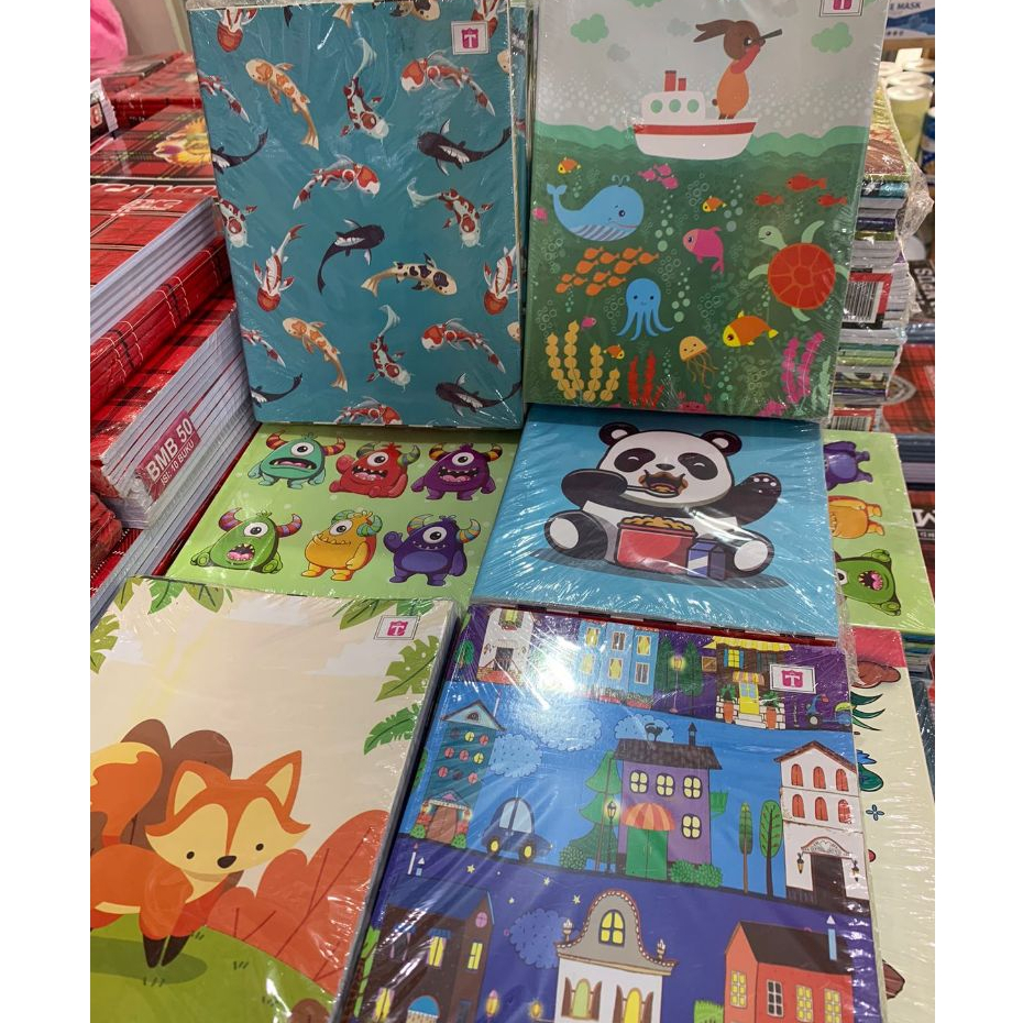 

Buku Tulis Tiara Pendek / Buku Tulis Tiara 1 Pack Isi 10 Buku / Buku Tulis Sekolah