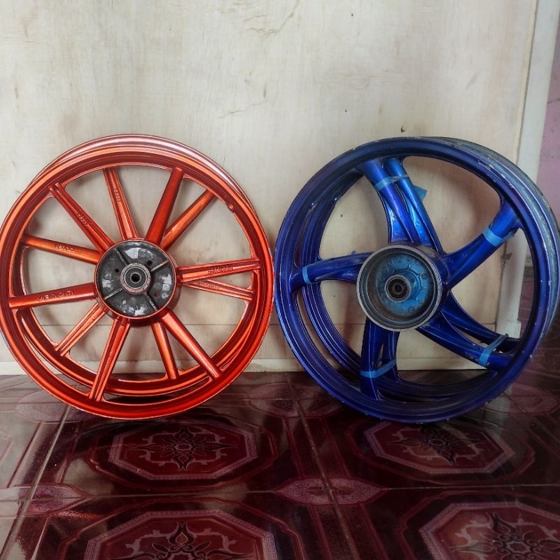 Velg 1Set For Yamaha Jupiter Cw Vega lama Poswan PNP Jupiter Z Vega New ZR MX Merek VENOM/ZIGEN