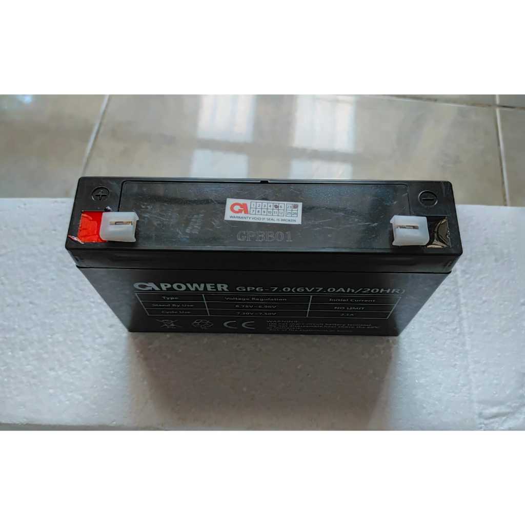 Aki mobil Aki Anak 6V7Ah Original Aki VRLA Batre Baterai Mobilan Motor Aki Anak 6V 7Ah