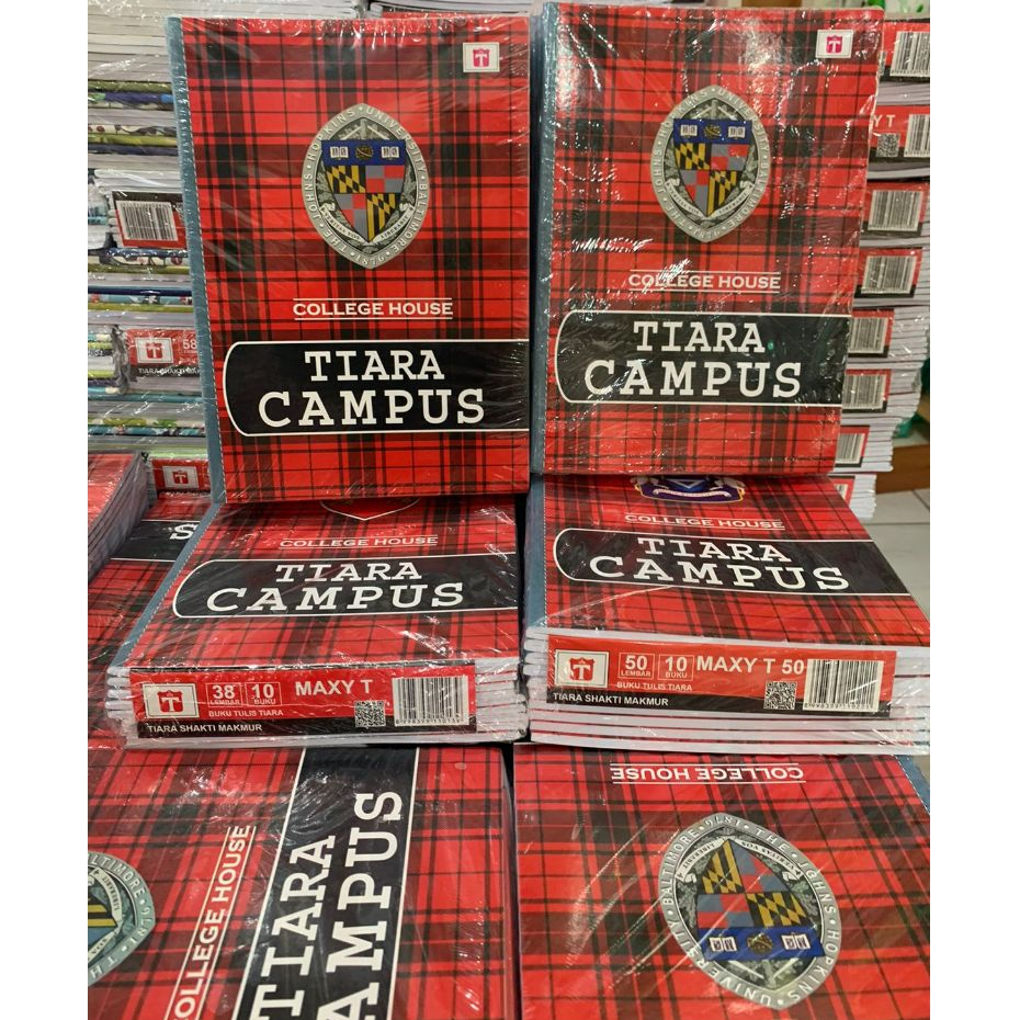 

BUKU CAMPUS TIARA MAXY BOXY ( BESAR ) ISI 38 & 50 LEMBAR ISI 10 PCS