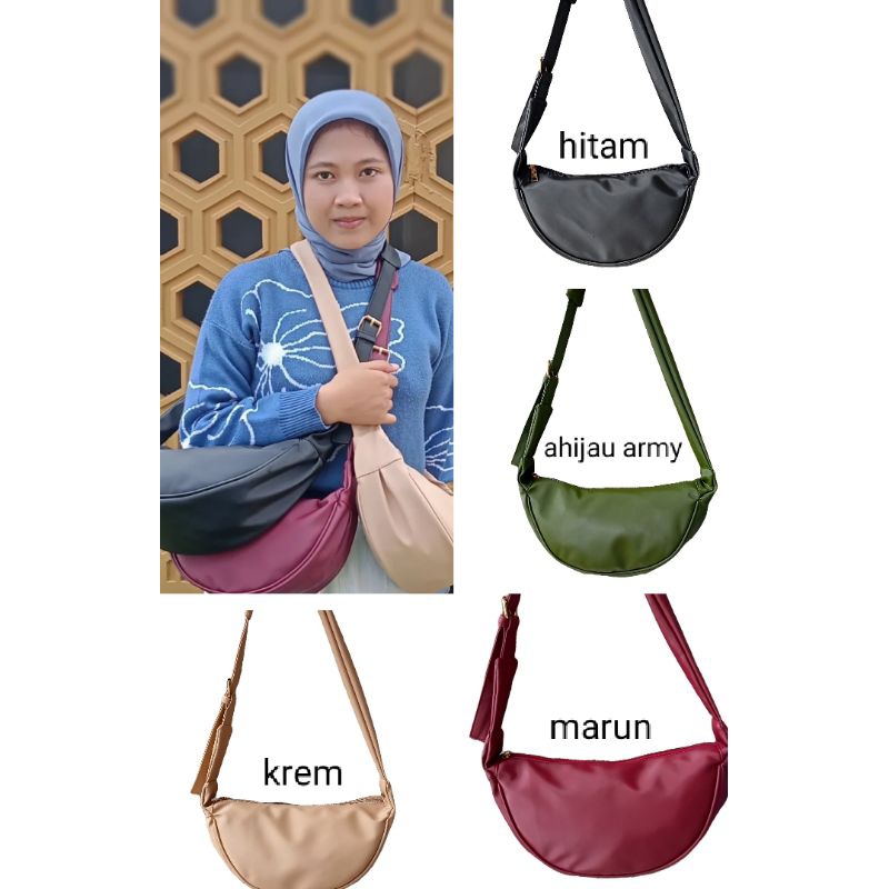 tas slempang wanita /ALA UNIQLO/ tas bahu wanita dari Shafira bag