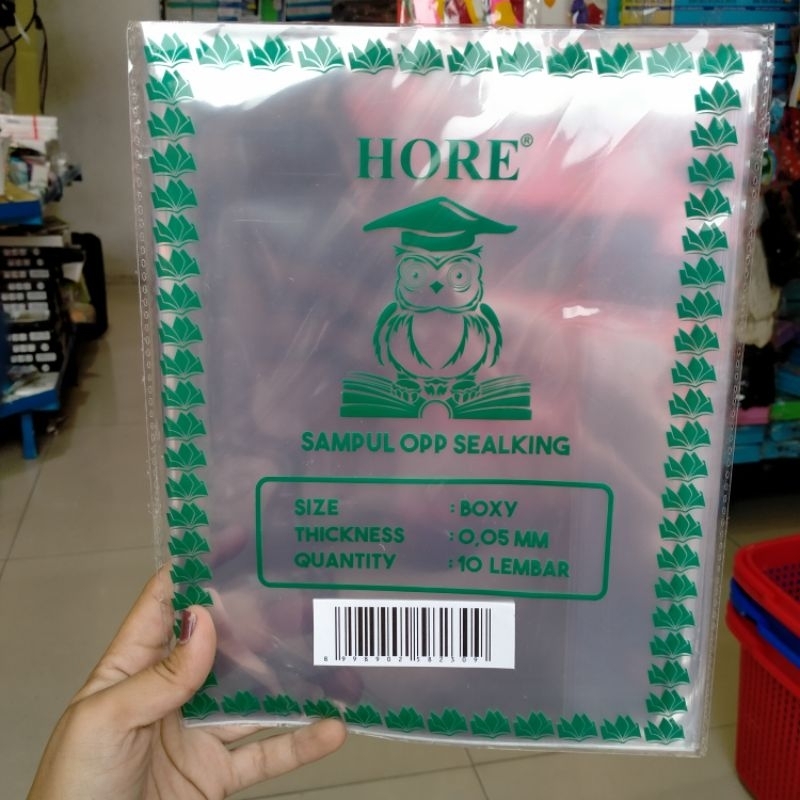 

[Isi 10 lembar] Sampul plastik buku tulis big boss Campus , sampul ukuran boxy besar