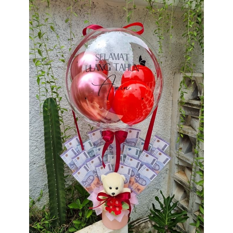 Buket Balon Uang