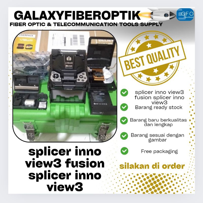 splicer inno view3 fusion splicer inno view3
