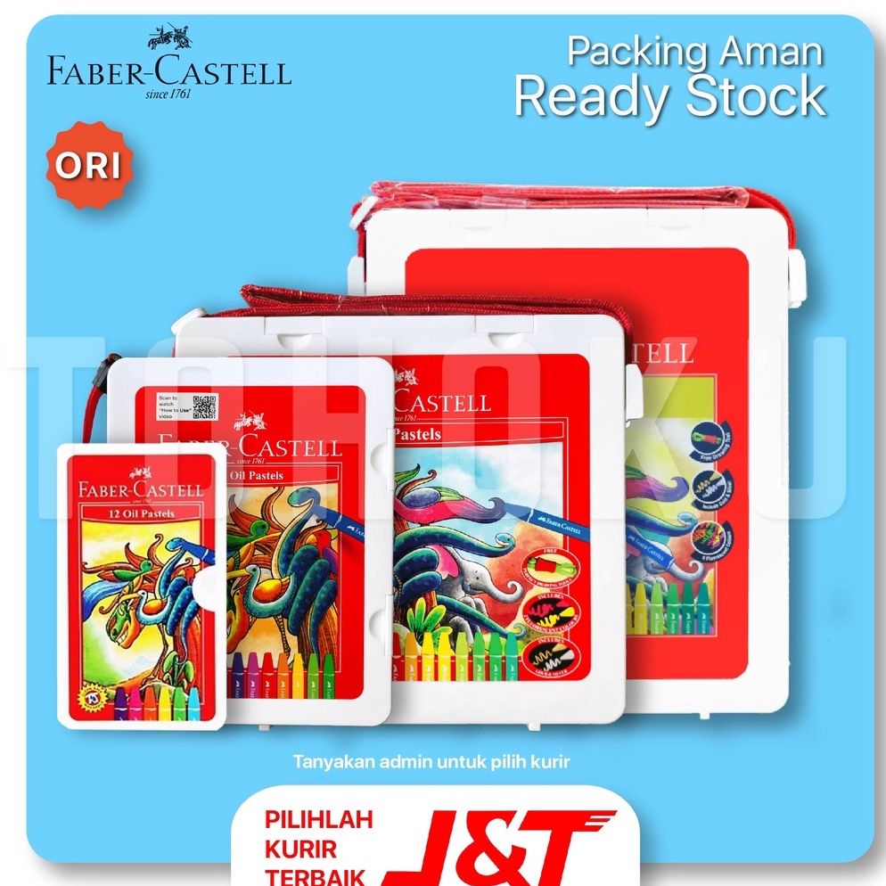

KODE X4Y Faber Castell Oil Pastel 72 6 48 24 12