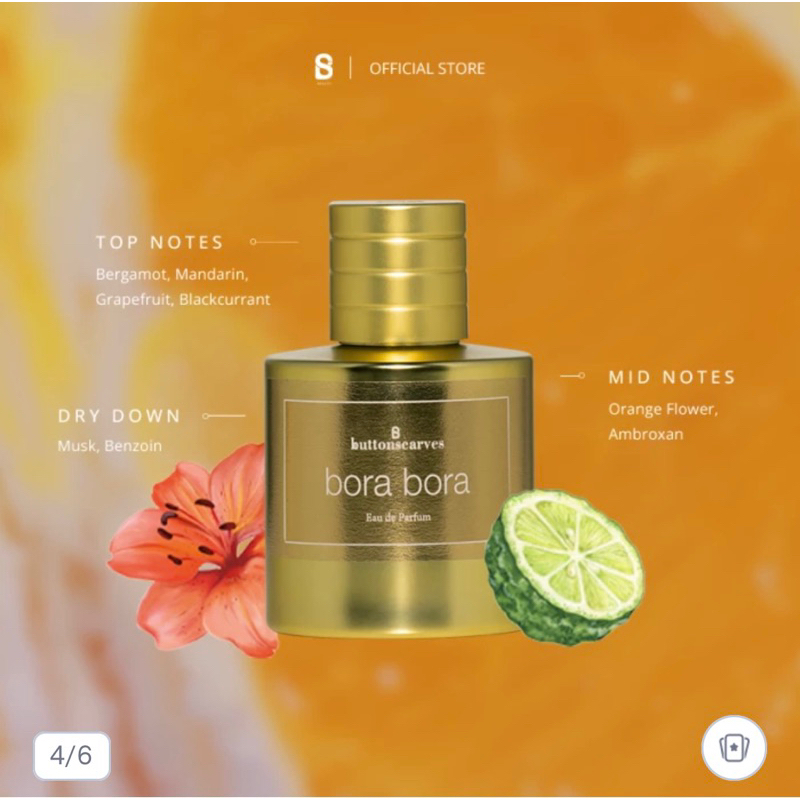 Parfum Buttonscarves Bora Bora