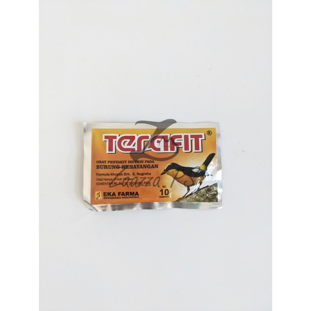 Terafit Obat Burung Sakit Infeksi Pencernaan Pernapasan Pilet Mencret | Eka Farma Terafit