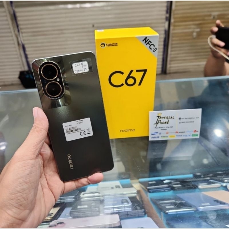 realme c67 8/256 resmi second