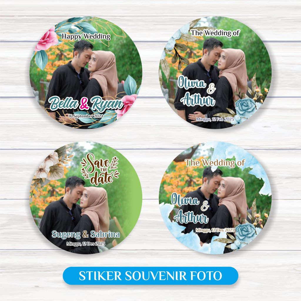 

STIKER SOUVENIR STIKER WEDDING STIKER PERNIKAHAN