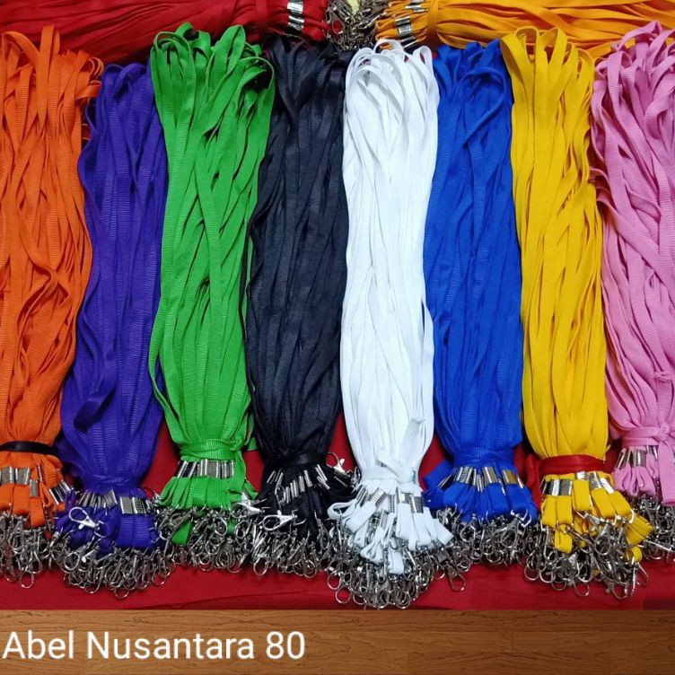 

Diskon Istimewa Tali id card lanyard kait tebal isi 5pcs