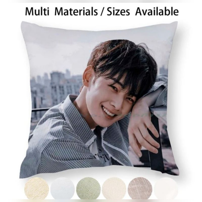 CHA EUN WOO ASTRO  bantal kotak