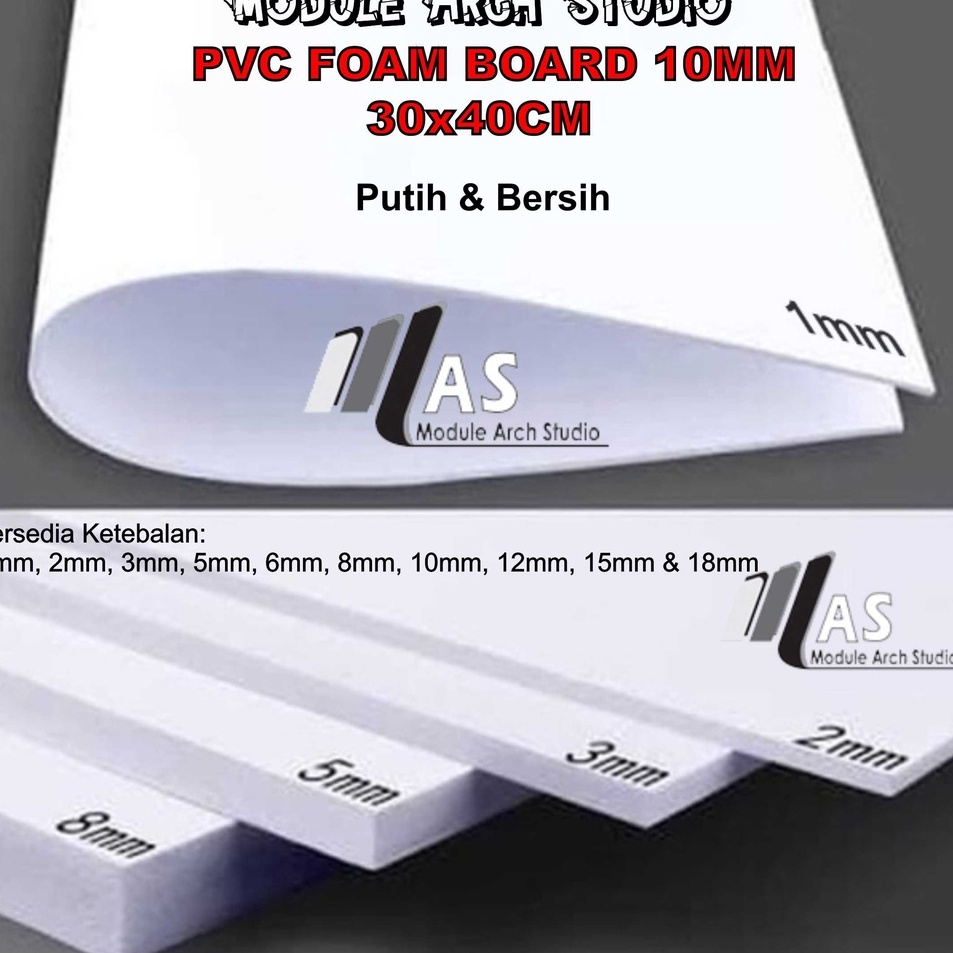 

Promo Gembira PVC Foam Board 1mm 3x4cm