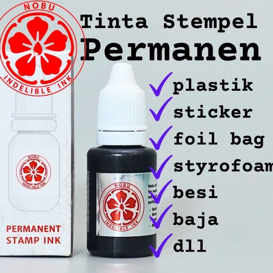

Get Discount Nobu Ink Tinta stempel permanen ke plastik kemasan label sticker foil besi tanggal kadaluarsa expired date kode produksi