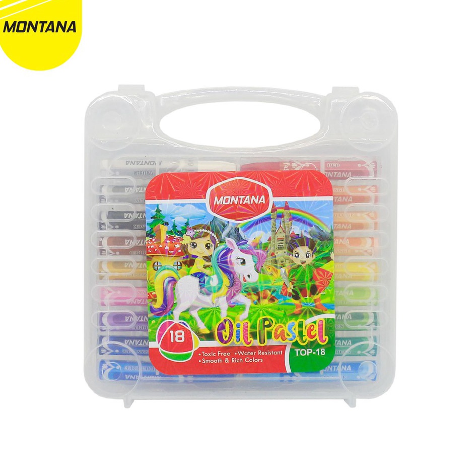 

Banyak Diminati MONTANA Oil Pastel Krayon Minyak MONTANA TOP18B 18 Warna Colors