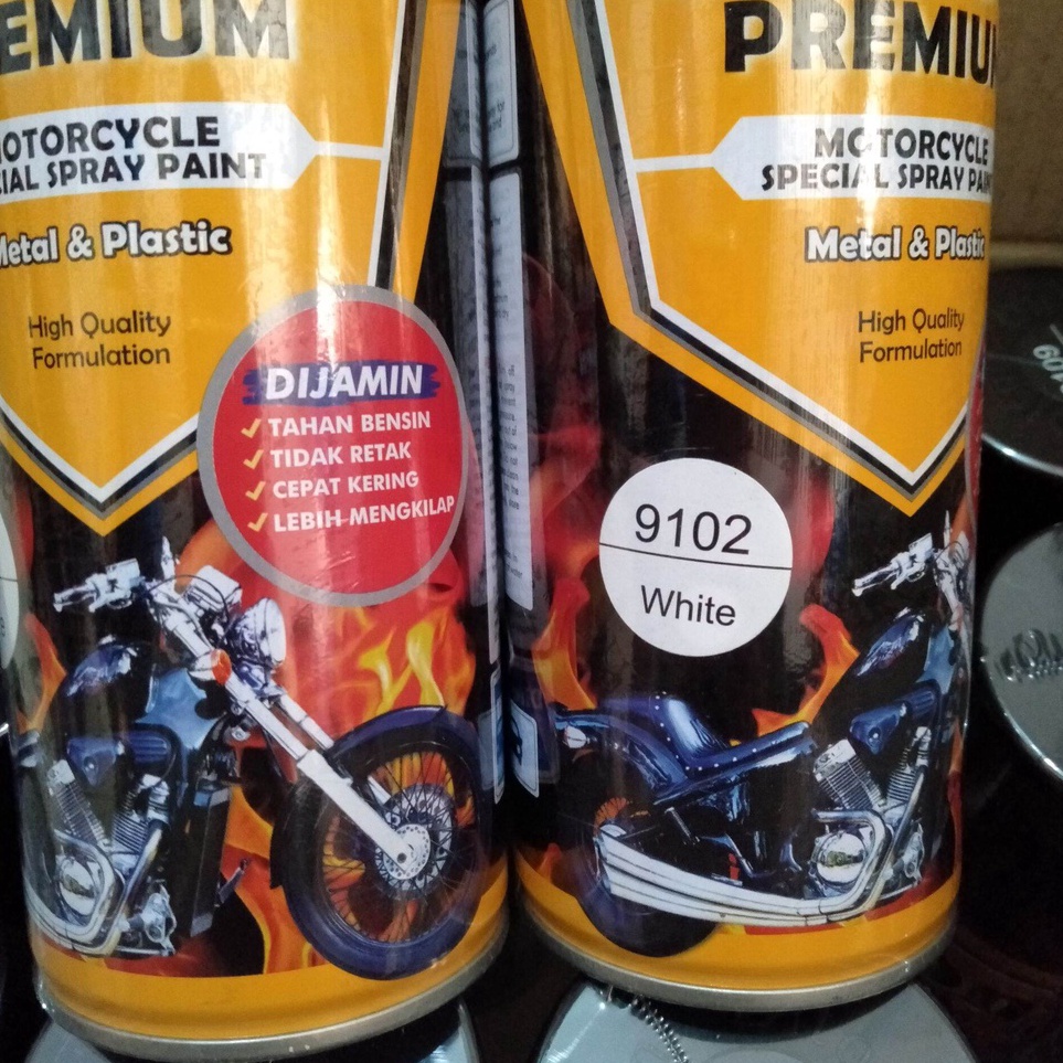 Pilok Pilox Cat Diton Premium White 912 putih dasar putih Tahan Bensin 4cc putih glossy putih susu c