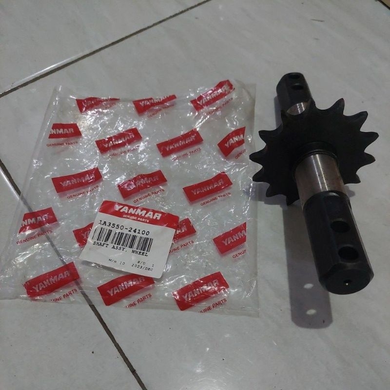 Shaft assy, wheel cultivator TE 550 N