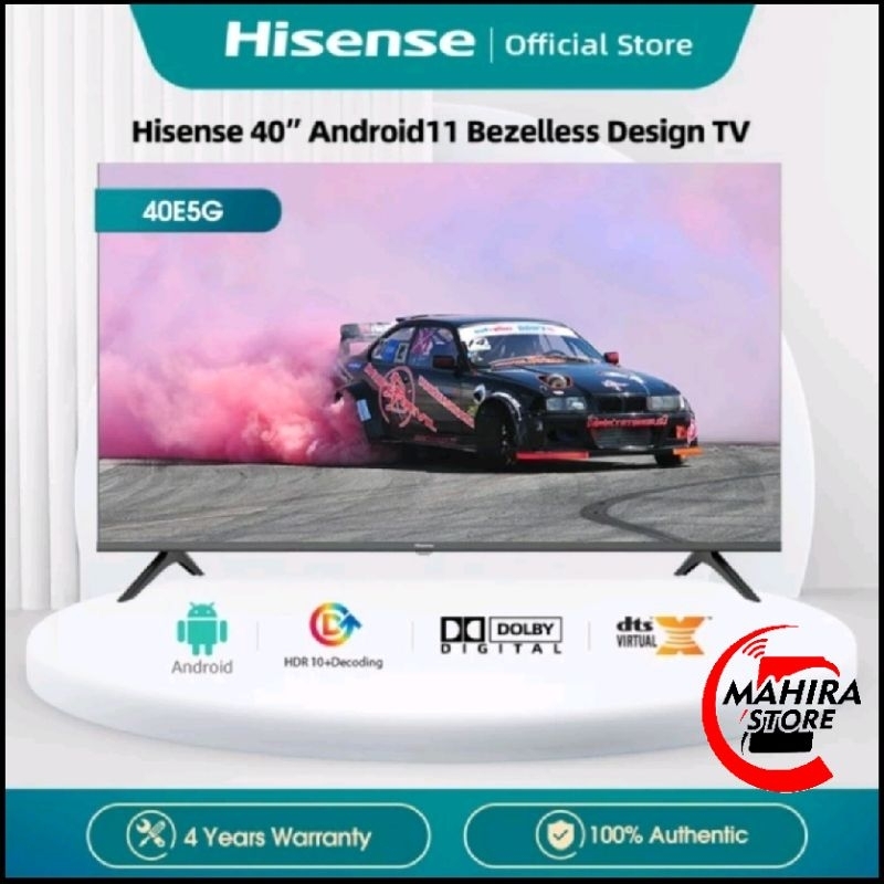 HISENSE 40E5G ANDROID TV 40"