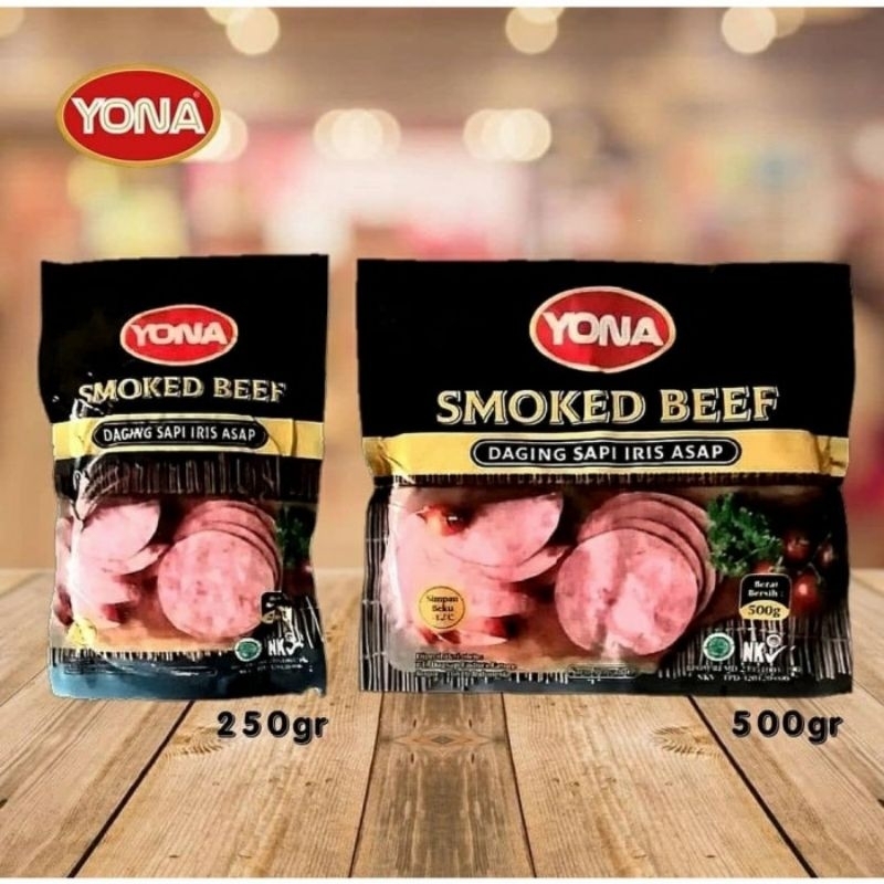 

Yona Smoked Beef 500 gram