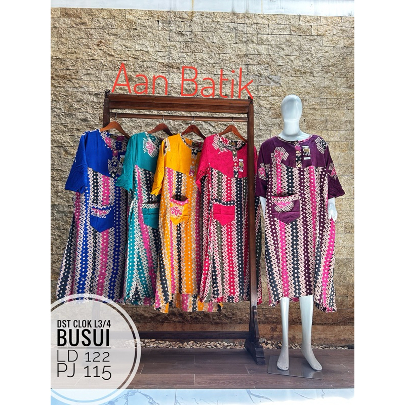 DASTER CLOK L 3/4 MERK AAN BATIK