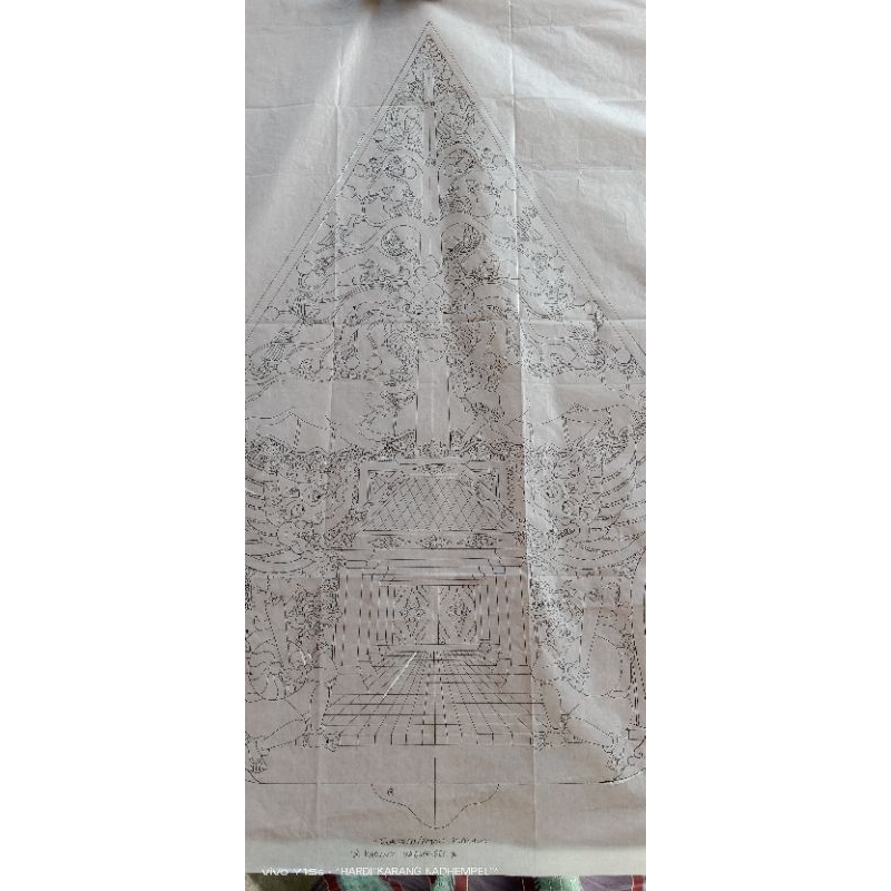 

Blak/MalWayang Gunungan Klasik kratonan