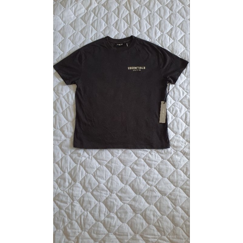 Baju Essentials fear of god floral black tee size XS original / tshirt t-shirt kaos