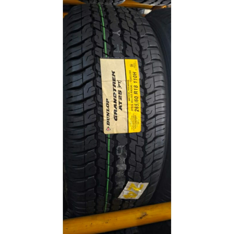 Ban Dunlop 265/60 R18 AT25 (PT) Grandtrek Fortuner Pajero