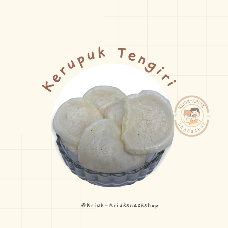 

KERUPUK TENGIRI//KEMPLANG//KERUPUK IKAN PALEMBANG//KRIUK-KRIUKSNACKSHOP MALANG