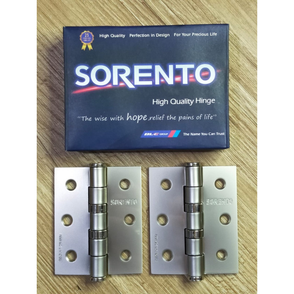 Engsel pintu 3 / 4 / 5 inch stainless Sorento italy ORIGINAL