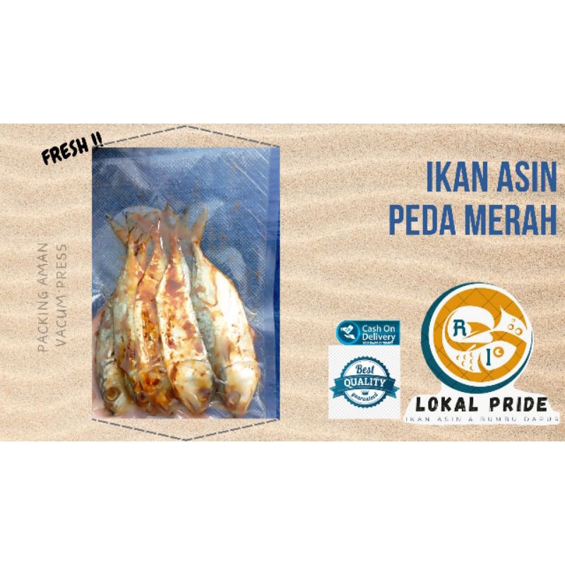 

PEDA MERAH isi 1KG uk besar kualitas premium