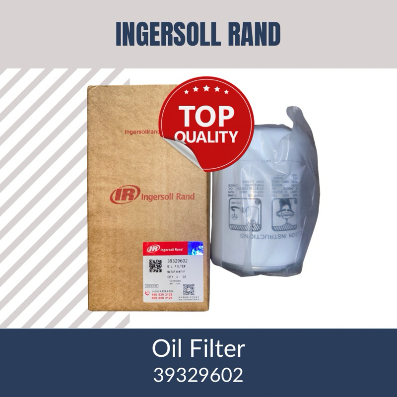 Oil Filter/Filter Oli Ingersoll Rand P/N 39329602