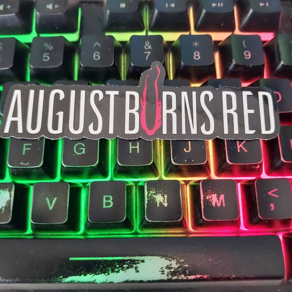 

STICKER AUGUST BURNS RED - STIKER MUSIK BAND METAL / PUNK / HARDCORE / METALCORE - VINYL ANTI AIR