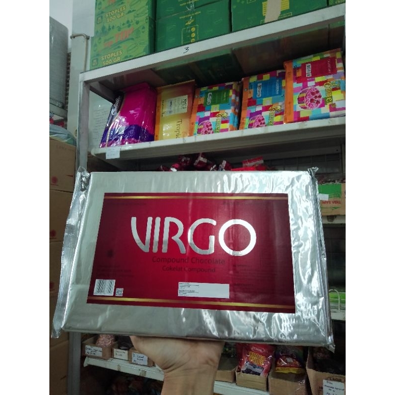 

virgo compound chocolate / coklat batang 1kg