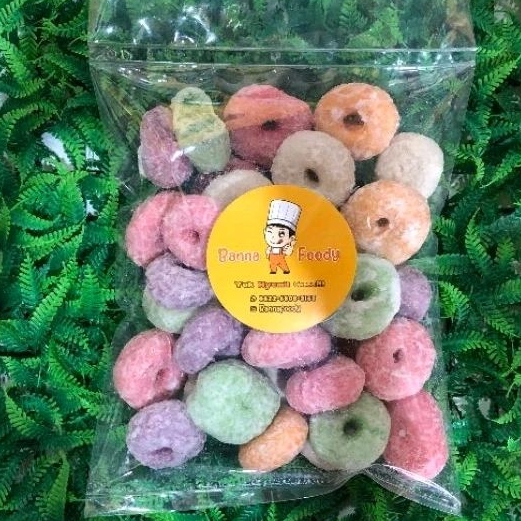 

DONAT SEMUT ISI 500 GRAM | Banna Foody | Snack Viral