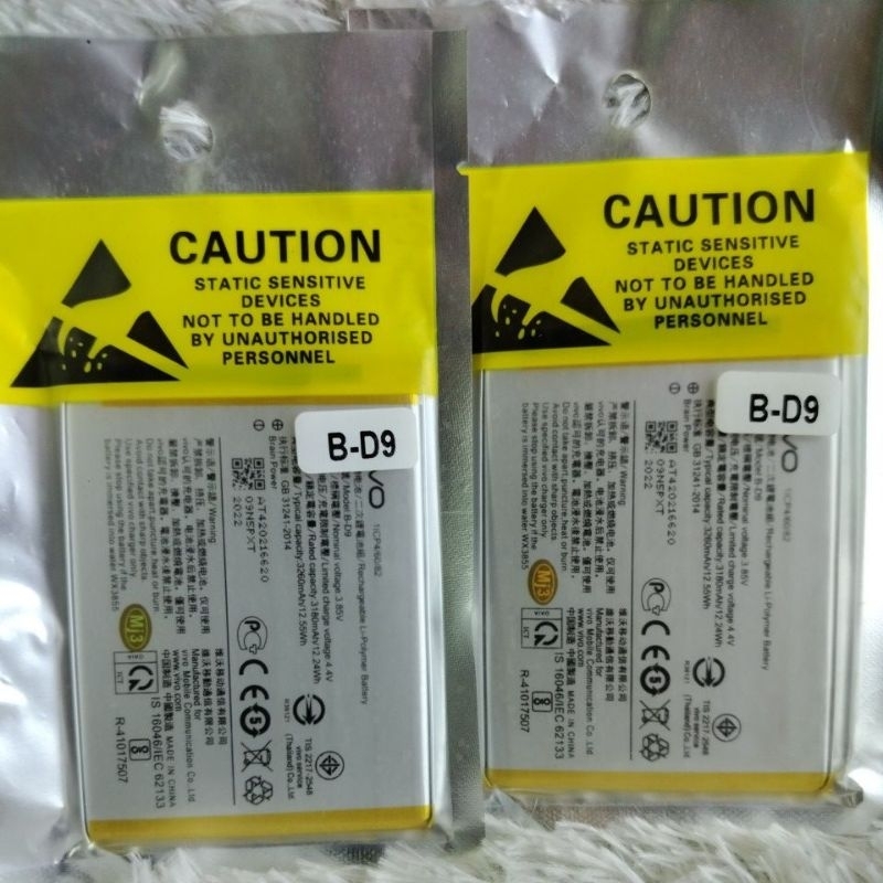 Baterai B-D9  Vivo V9 Baterai Battery Batre Batrai Vivo B-D9 V9