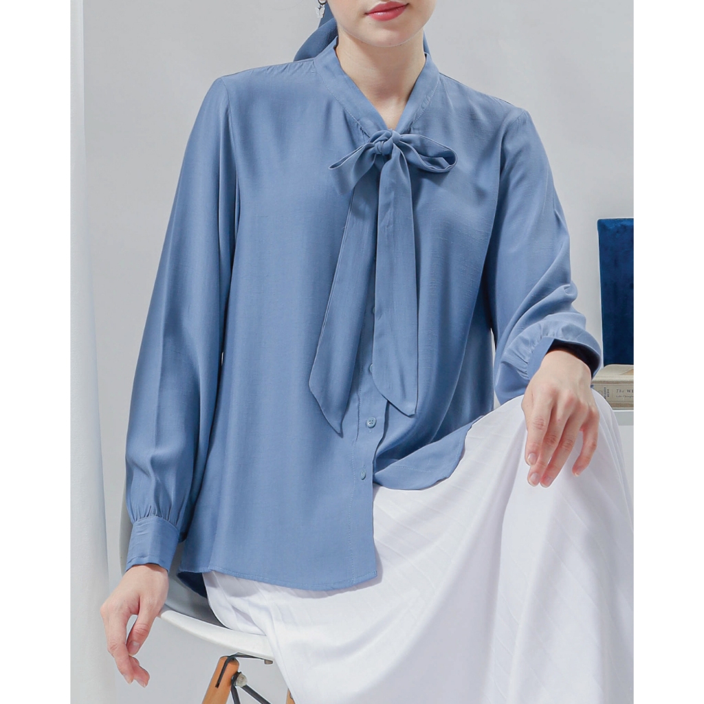 NA7UKU - Cozy Bamboo Shirt Kemeja Wanita Serat Bambu Premium Adem & Lembut Busui