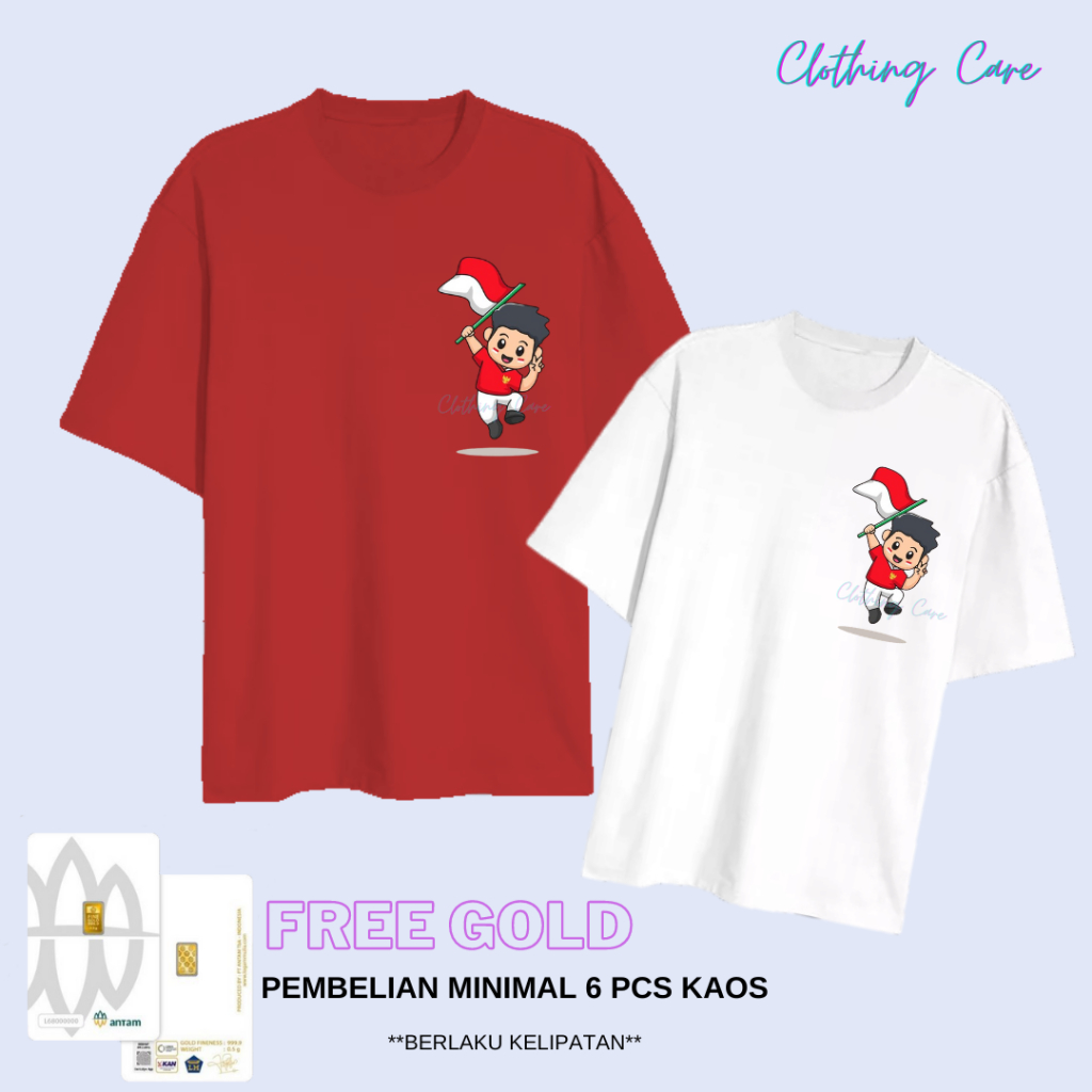 Kaos Atasan HUT RI Kaos Wanita HUT RI Kaos Pria HUT RI Kaos 17an Agustusan Kaos Oblong HUT RI Kaos O