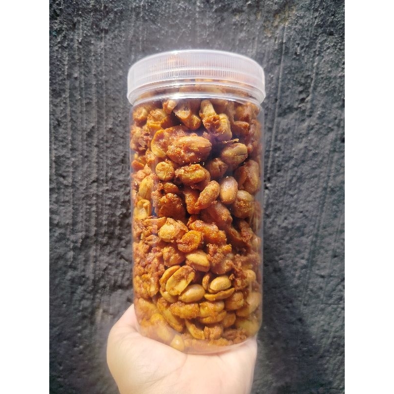 

Kacang Bali Pedas Daun Jeruk Renyah Gurih 1Toples 1000ML