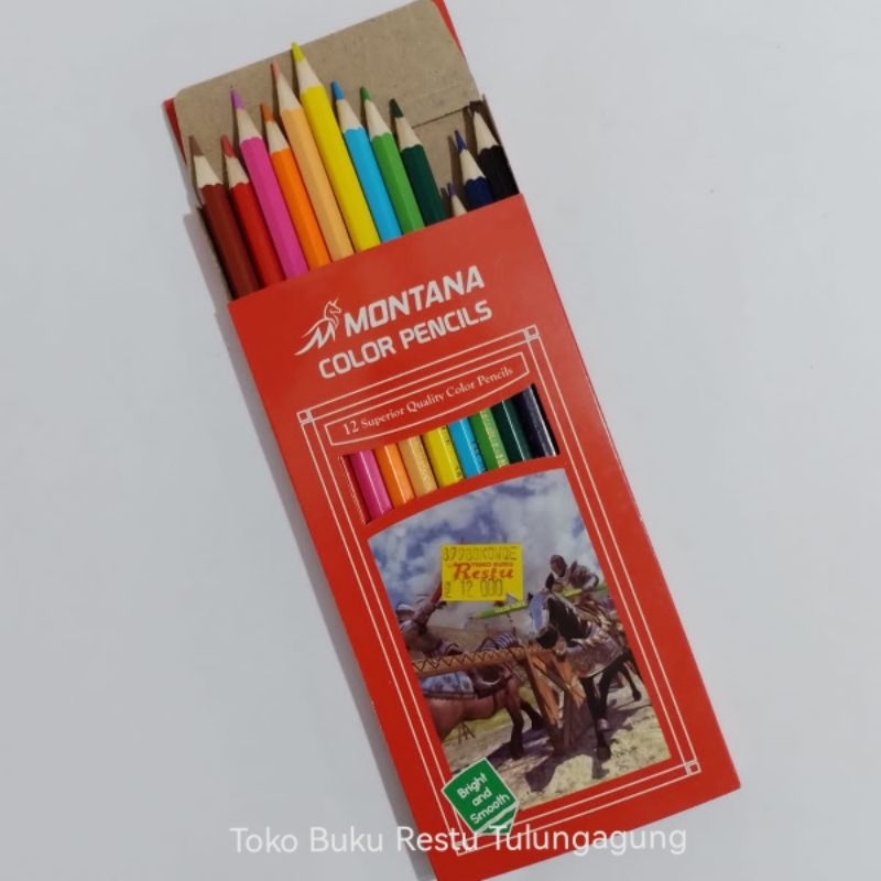 

Pensil 12 Warna Montana