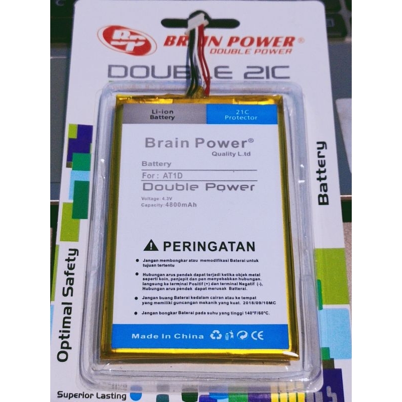 Baterai Batre Tablet Evercoss AT1D - AT7E - AT7H - A711 - U70C Plus - Double power