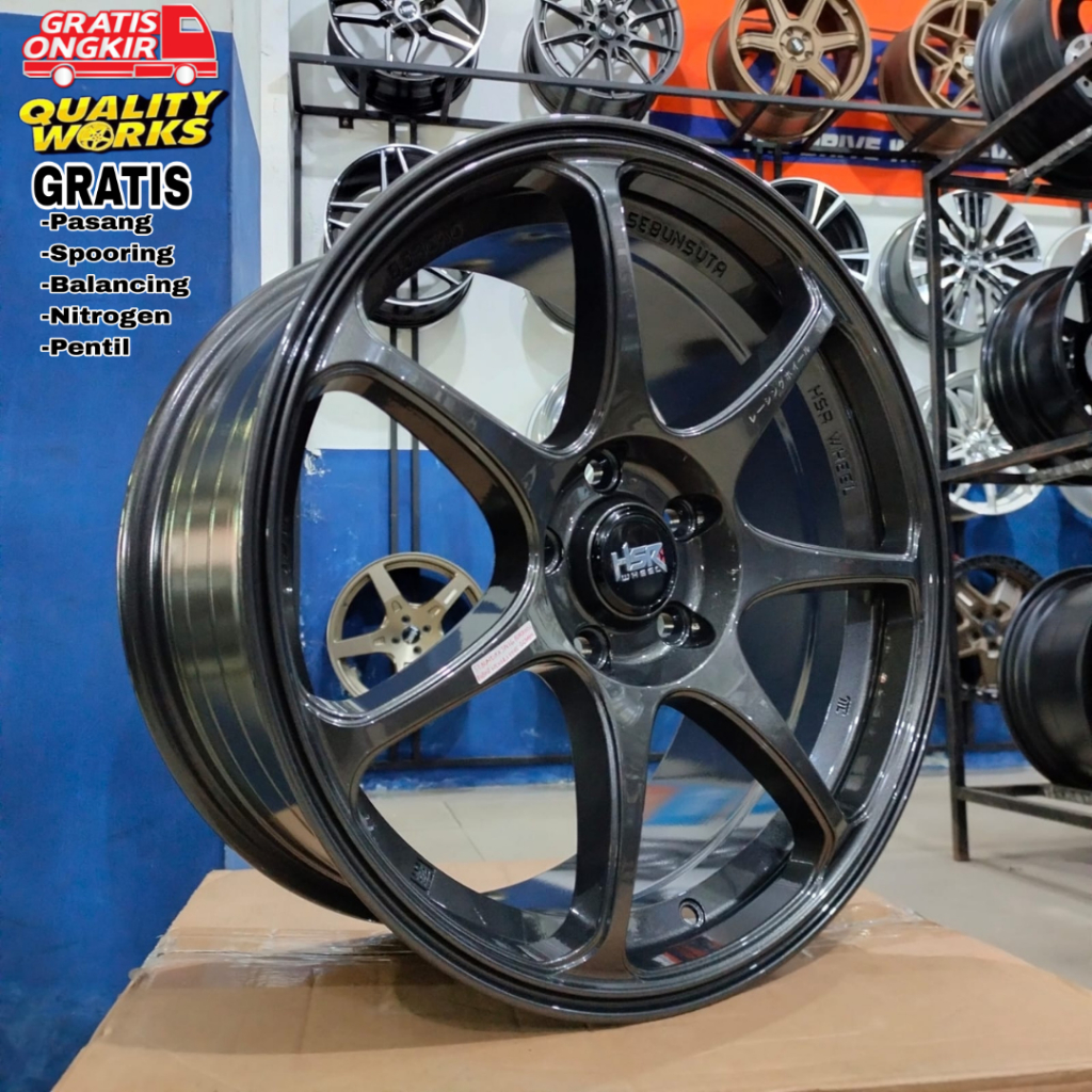 Velg Modifikasi Mobil Xpander Ring 18 Velg Hsr Wheel Sebunsuta
