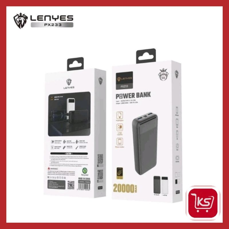 POWERBANK LENYES PX-233