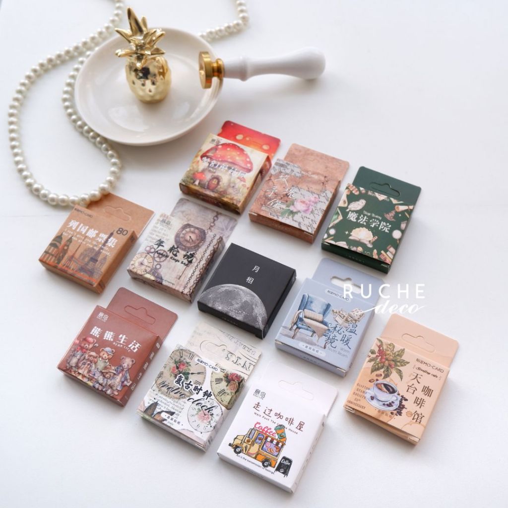 

RUCHE DECO - Mini Box Sticker Set