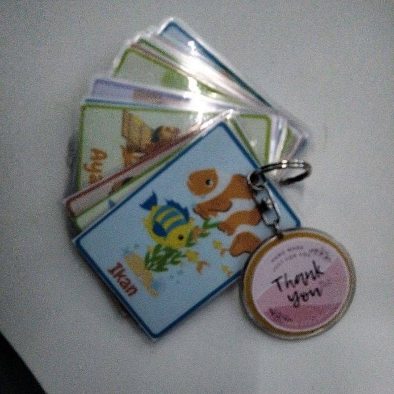 

Flash Card Augmented Reality Hana's Official Size 10x7cm HANDMADE