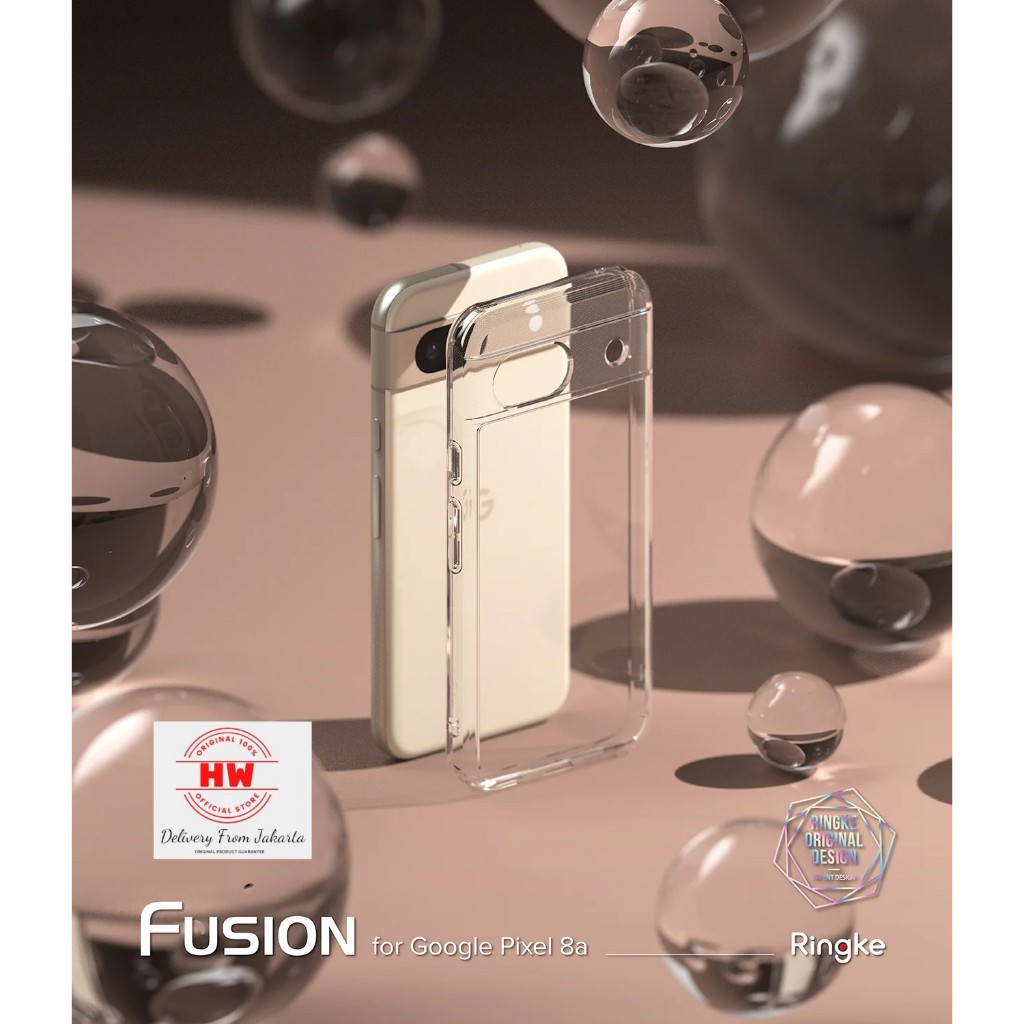 Ringke Fusion Case Google Pixel 8a Casing Pixel 8a Casing Hybrid
