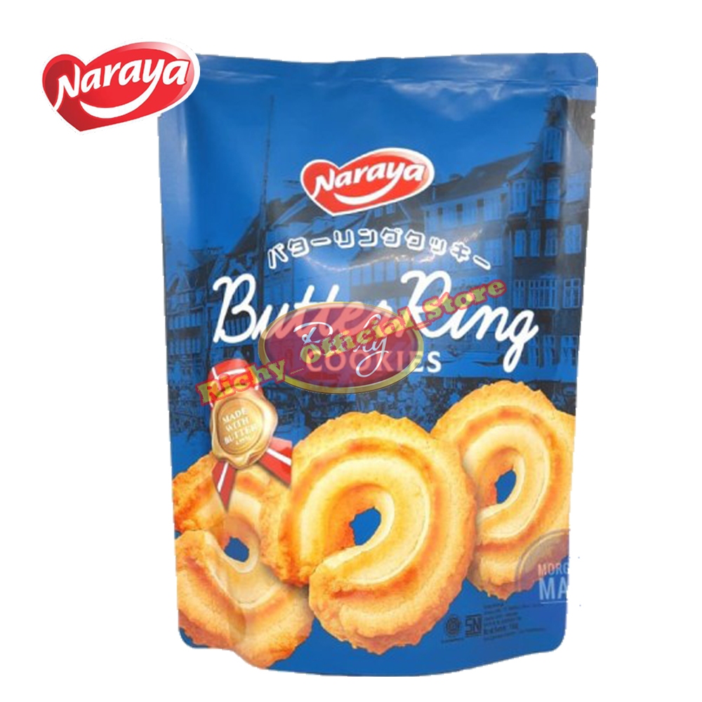 

NARAYA BUTTER RING COOKIES 150g